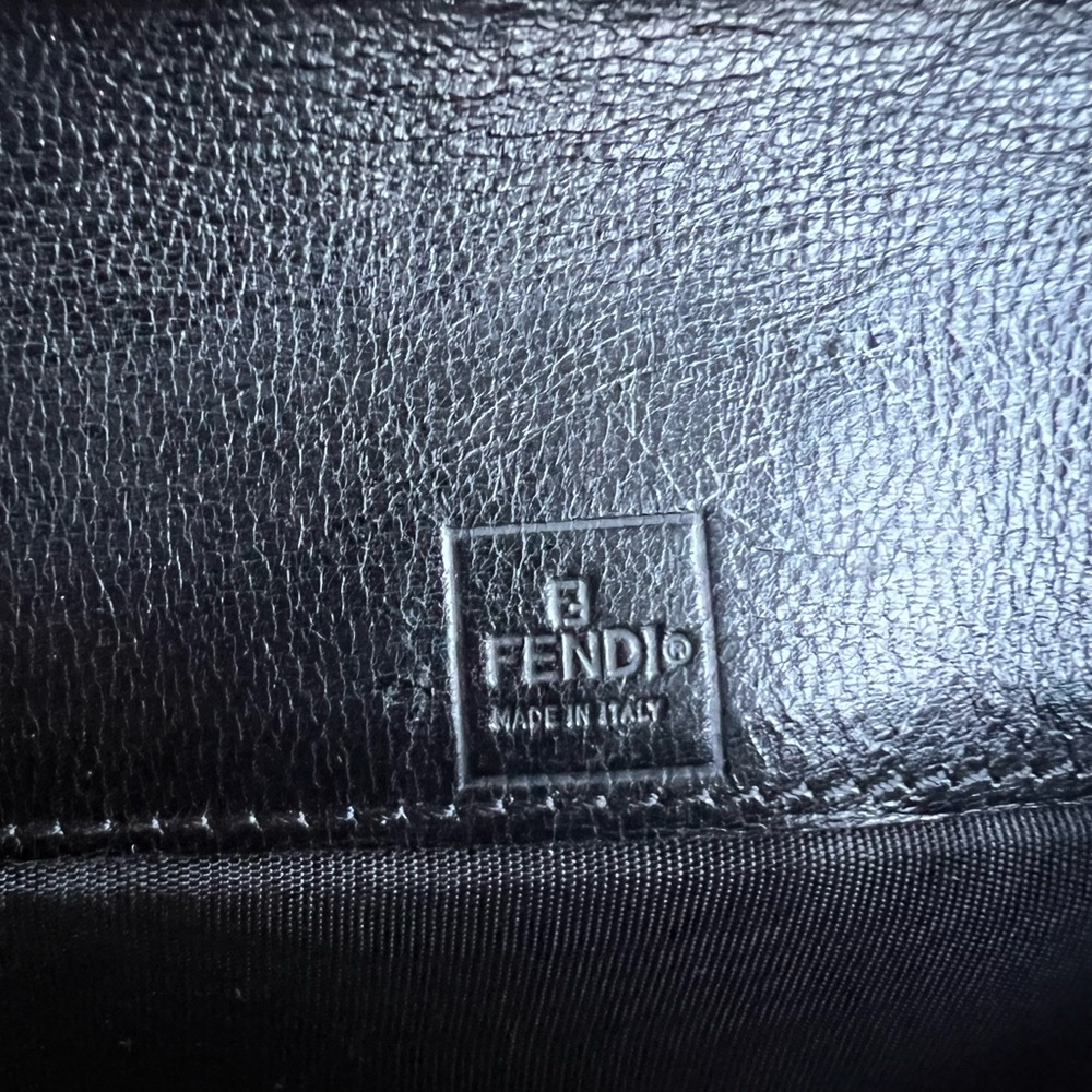 Fendi Black Zucca Compact bifold wallet - Picture 7 of 10